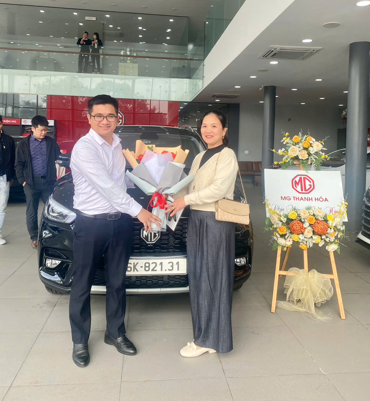 Khoảnh khắc bàn giao xe cho khách hàng tại MG Thanh Hoá — ảnh 8
