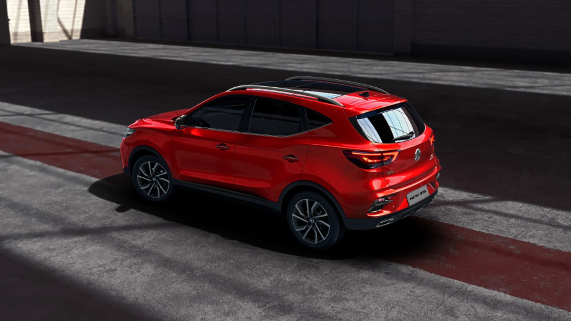 Thiết kế phía sau xe MG ZS